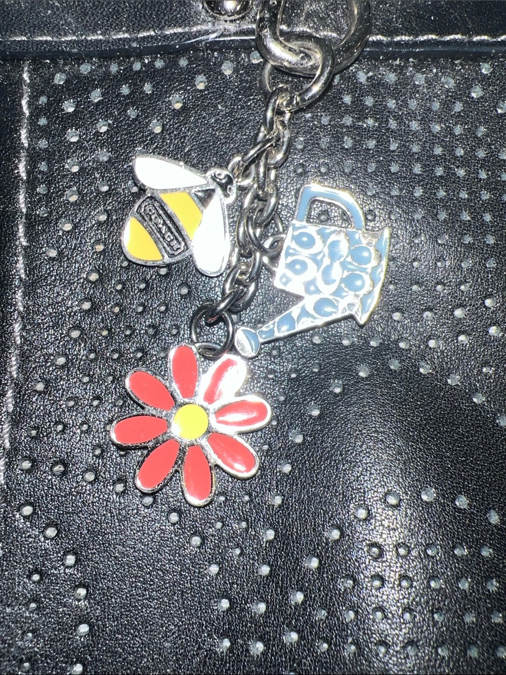 Coach Spring Theme Keychain